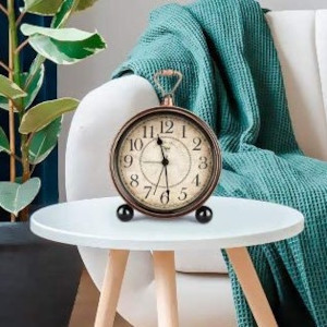 RELOJ DE MESA VINTAGE CON ALARMA VERDE – Miamitek