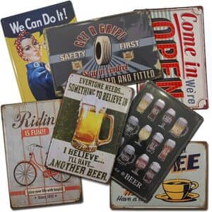 Las mejores chapas para cuadros vintage